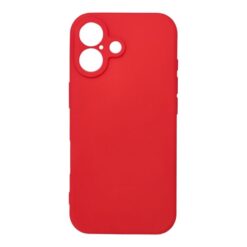 Lacné Kryty | Silikónový kryt Soft case červený – Apple iPhone 17 | Lacné Kryty