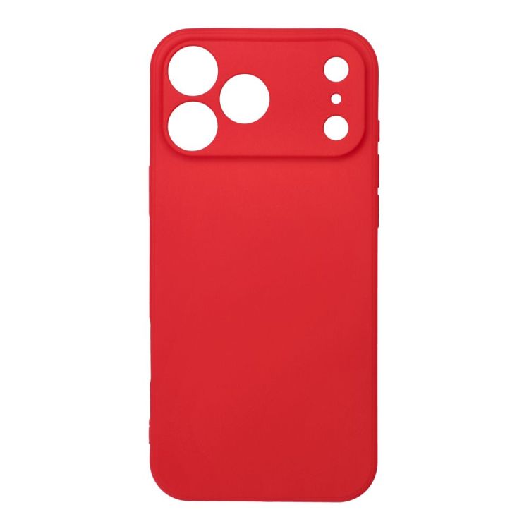 Silikónový kryt Soft case červený – Apple iPhone 17 Pro Max | Lacné Kryty Lacné Kryty | Silikónový kryt Soft case červený – Apple iPhone 17 Pro Max | Lacné Kryty
