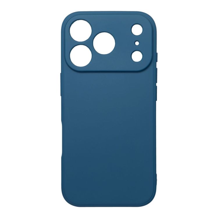 Silikónový kryt Soft Matt modrý – Apple iPhone 17 Pro | Lacné Kryty Lacné Kryty | Silikónový kryt Soft Matt modrý – Apple iPhone 17 Pro | Lacné Kryty