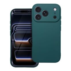 Silikónový kryt Soft Matt zelený – Apple iPhone 17 Pro