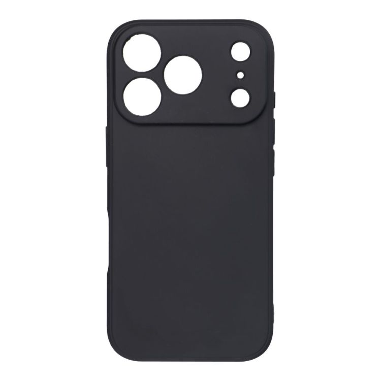 Silikónový kryt Soft Matt čierny – Apple iPhone 17 Pro | Lacné Kryty Lacné Kryty | Silikónový kryt Soft Matt čierny – Apple iPhone 17 Pro | Lacné Kryty
