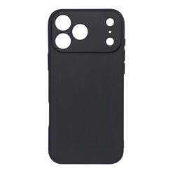 Lacné Kryty | Silikónový kryt Soft Matt čierny – Apple iPhone 17 Pro Max | Lacné Kryty