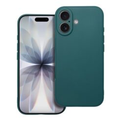 Lacné Kryty | Silikónový kryt Soft Matt zelený – Apple iPhone 17 | Lacné Kryty
