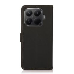 Lacné Kryty | Kožené puzdro Khazneh Business case čierne – Xiaomi 15T Pro | Lacné Kryty