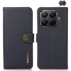 Kožené puzdro Khazneh Business case modré – Xiaomi 15T Pro | Lacné Kryty Lacné Kryty | Kožené puzdro Khazneh Business case modré – Xiaomi 15T Pro | Lacné Kryty