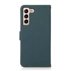 Lacné Kryty | Kožené puzdro Khazneh Business case zelené – Samsung Galaxy S25 FE | Lacné Kryty