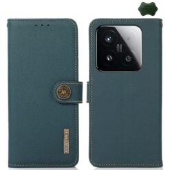 Kožené puzdro Khazneh Business case zelené – Xiaomi 15T | Lacné Kryty Lacné Kryty | Kožené puzdro Khazneh Business case zelené – Xiaomi 15T | Lacné Kryty