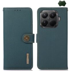 Kožené puzdro Khazneh Business case zelené – Xiaomi 15T Pro | Lacné Kryty Lacné Kryty | Kožené puzdro Khazneh Business case zelené – Xiaomi 15T Pro | Lacné Kryty