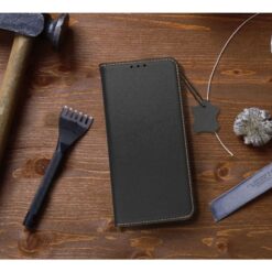 Lacné Kryty | Kožené puzdro Smart Pro čierne – Apple iPhone 17 Pro | Lacné Kryty