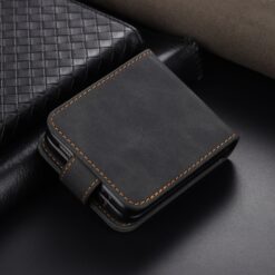 Peňaženkové puzdro AZNS Dream čierne – Samsung Galaxy Z Flip 7 | Lacné Kryty Lacné Kryty | Peňaženkové puzdro AZNS Dream čierne – Samsung Galaxy Z Flip 7 | Lacné Kryty