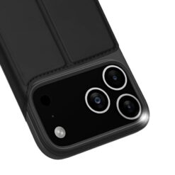 Lacné Kryty | Peňaženkové puzdro Dux Ducis Skin Pro čierne – Apple iPhone 17 Pro Max | Lacné Kryty