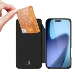 Peňaženkové puzdro Dux Ducis Skin Pro čierne – Apple iPhone Air | Lacné Kryty Lacné Kryty | Peňaženkové puzdro Dux Ducis Skin Pro čierne – Apple iPhone Air | Lacné Kryty