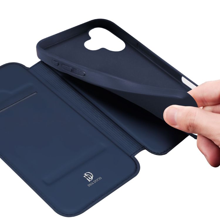 Peňaženkové puzdro Dux Ducis Skin Pro modré – Apple iPhone 17 | Lacné Kryty Lacné Kryty | Peňaženkové puzdro Dux Ducis Skin Pro modré – Apple iPhone 17 | Lacné Kryty