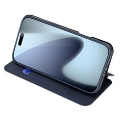 Lacné Kryty | Peňaženkové puzdro Dux Ducis Skin Pro modré – Apple iPhone Air | Lacné Kryty