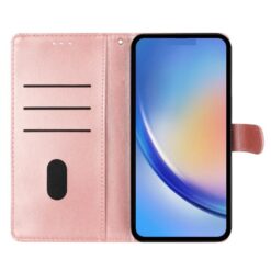 Peňaženkové puzdro Embossing Pattern Motýľ ružové – Samsung Galaxy S25 FE | Lacné Kryty Lacné Kryty | Peňaženkové puzdro Embossing Pattern Motýľ ružové – Samsung Galaxy S25 FE | Lacné Kryty