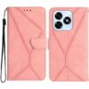 Peňaženkové puzdro Embossing Pattern Stitchy case hnedé – Honor X5c Plus | Lacné Kryty Lacné Kryty | Peňaženkové puzdro Embossing Pattern Stitchy case hnedé – Honor X5c Plus | Lacné Kryty
