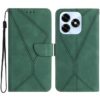 Peňaženkové puzdro Embossing Pattern Stitchy case hnedé – Honor X5c Plus | Lacné Kryty Lacné Kryty | Peňaženkové puzdro Embossing Pattern Stitchy case hnedé – Honor X5c Plus | Lacné Kryty