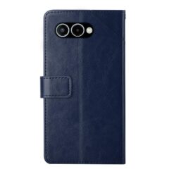 Lacné Kryty | Peňaženkové puzdro Geometric Pattern case modré – T Phone 3 | Lacné Kryty