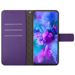 Peňaženkové puzdro Grid case fialové – T Phone 3 | Lacné Kryty Lacné Kryty | Peňaženkové puzdro Grid case fialové – T Phone 3 | Lacné Kryty