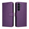 Peňaženkové puzdro Litchi hnedé – Samsung Galaxy S25 FE | Lacné Kryty Lacné Kryty | Peňaženkové puzdro Litchi hnedé – Samsung Galaxy S25 FE | Lacné Kryty