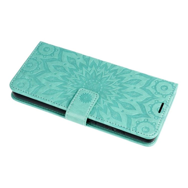 Peňaženkové puzdro Mezzo mandala zelené – Apple iPhone 17 Pro Max | Lacné Kryty Lacné Kryty | Peňaženkové puzdro Mezzo mandala zelené – Apple iPhone 17 Pro Max | Lacné Kryty