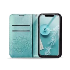 Peňaženkové puzdro Mezzo mandala zelené – Apple iPhone Air | Lacné Kryty Lacné Kryty | Peňaženkové puzdro Mezzo mandala zelené – Apple iPhone Air | Lacné Kryty