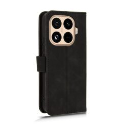 Lacné Kryty | Peňaženkové puzdro Solid čierne – Xiaomi 15T Pro | Lacné Kryty