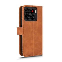 Lacné Kryty | Peňaženkové puzdro Solid hnedé – ZTE Blade A56 | Lacné Kryty