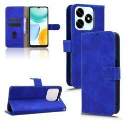 Lacné Kryty | Peňaženkové puzdro Solid modré – Honor X5c Plus | Lacné Kryty