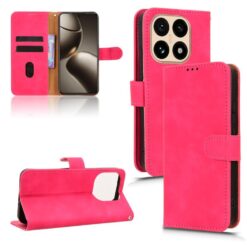 Lacné Kryty | Peňaženkové puzdro Solid ružové – Xiaomi 15T | Lacné Kryty