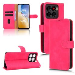 Lacné Kryty | Peňaženkové puzdro Solid ružové – ZTE Blade A56 | Lacné Kryty