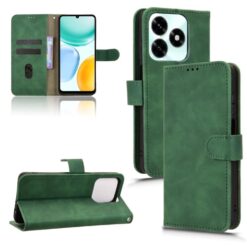 Peňaženkové puzdro Solid zelené – Honor X5c Plus | Lacné Kryty Lacné Kryty | Peňaženkové puzdro Solid zelené – Honor X5c Plus | Lacné Kryty