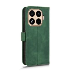 Lacné Kryty | Peňaženkové puzdro Solid zelené – Xiaomi 15T Pro | Lacné Kryty