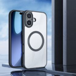 Lacné Kryty | Zadný Kryt Dux Ducis Aimo Mag čierny – Apple iPhone 17 | Lacné Kryty