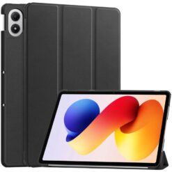 Lacné Kryty | Knižkové puzdro Pure case čierne – Xiaomi Redmi Pad 2 Pro | Lacné Kryty