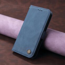 Knižkové puzdro Skin Feel case modré – Vivo X300 Pro | Lacné Kryty Lacné Kryty | Knižkové puzdro Skin Feel case modré – Vivo X300 Pro | Lacné Kryty