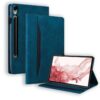Lacné Kryty | Knižkové puzdro Slot case hnedé – Samsung Galaxy Tab S9 Ultra / S10 Ultra / S11 Ultra / S12 Ultra | Lacné Kryty