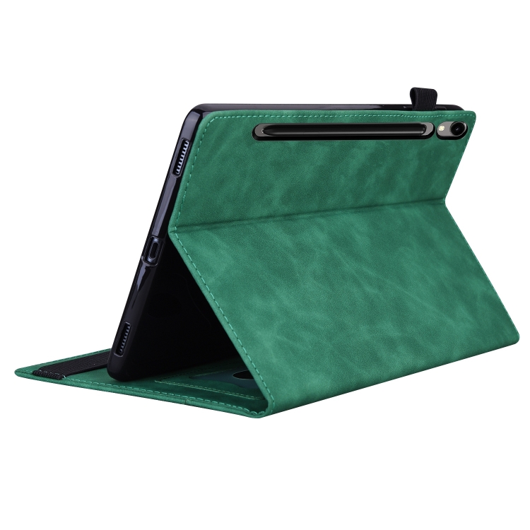 Knižkové puzdro Slot case zelené – Samsung Galaxy Tab S9 Ultra / S10 Ultra / S11 Ultra / S12 Ultra | Lacné Kryty Lacné Kryty | Knižkové puzdro Slot case zelené – Samsung Galaxy Tab S9 Ultra / S10 Ultra / S11 Ultra / S12 Ultra | Lacné Kryty