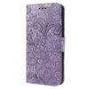 Peňaženkové puzdro Embossing Pattern Kvety sivé – T Phone 3 Pro | Lacné Kryty Lacné Kryty | Peňaženkové puzdro Embossing Pattern Kvety sivé – T Phone 3 Pro | Lacné Kryty