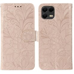 Peňaženkové puzdro Embossing Pattern Kvety ružové – T Phone 3 Pro | Lacné Kryty Lacné Kryty | Peňaženkové puzdro Embossing Pattern Kvety ružové – T Phone 3 Pro | Lacné Kryty