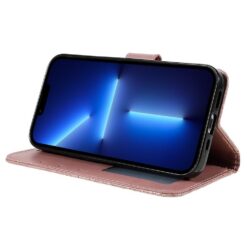 Peňaženkové puzdro Embossing Pattern Kvety ružové – T Phone 3 Pro | Lacné Kryty Lacné Kryty | Peňaženkové puzdro Embossing Pattern Kvety ružové – T Phone 3 Pro | Lacné Kryty