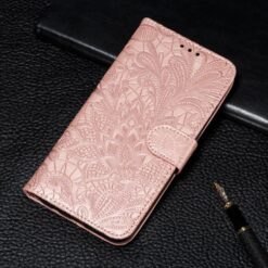 Peňaženkové puzdro Embossing Pattern Kvety ružové – T Phone 3 Pro | Lacné Kryty Lacné Kryty | Peňaženkové puzdro Embossing Pattern Kvety ružové – T Phone 3 Pro | Lacné Kryty