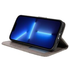 Peňaženkové puzdro Embossing Pattern Kvety sivé – T Phone 3 Pro | Lacné Kryty Lacné Kryty | Peňaženkové puzdro Embossing Pattern Kvety sivé – T Phone 3 Pro | Lacné Kryty