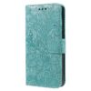 Peňaženkové puzdro Embossing Pattern Kvety tmavomodré – T Phone 3 Pro | Lacné Kryty Lacné Kryty | Peňaženkové puzdro Embossing Pattern Kvety tmavomodré – T Phone 3 Pro | Lacné Kryty