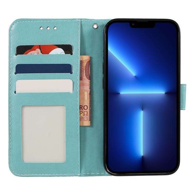 Peňaženkové puzdro Embossing Pattern Kvety zelené – T Phone 3 Pro | Lacné Kryty Lacné Kryty | Peňaženkové puzdro Embossing Pattern Kvety zelené – T Phone 3 Pro | Lacné Kryty