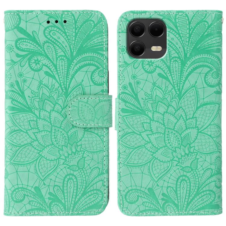 Peňaženkové puzdro Embossing Pattern Kvety zelené – T Phone 3 Pro | Lacné Kryty Lacné Kryty | Peňaženkové puzdro Embossing Pattern Kvety zelené – T Phone 3 Pro | Lacné Kryty