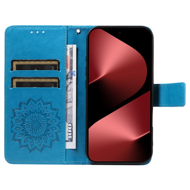 Peňaženkové puzdro Embossing Pattern Slnečnica modré – Huawei Pura 80 Pro | Lacné Kryty Lacné Kryty | Peňaženkové puzdro Embossing Pattern Slnečnica modré – Huawei Pura 80 Pro | Lacné Kryty
