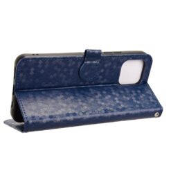 Peňaženkové puzdro Honeycomb Dot Texture Case modré – T Phone 3 Pro | Lacné Kryty Lacné Kryty | Peňaženkové puzdro Honeycomb Dot Texture Case modré – T Phone 3 Pro | Lacné Kryty