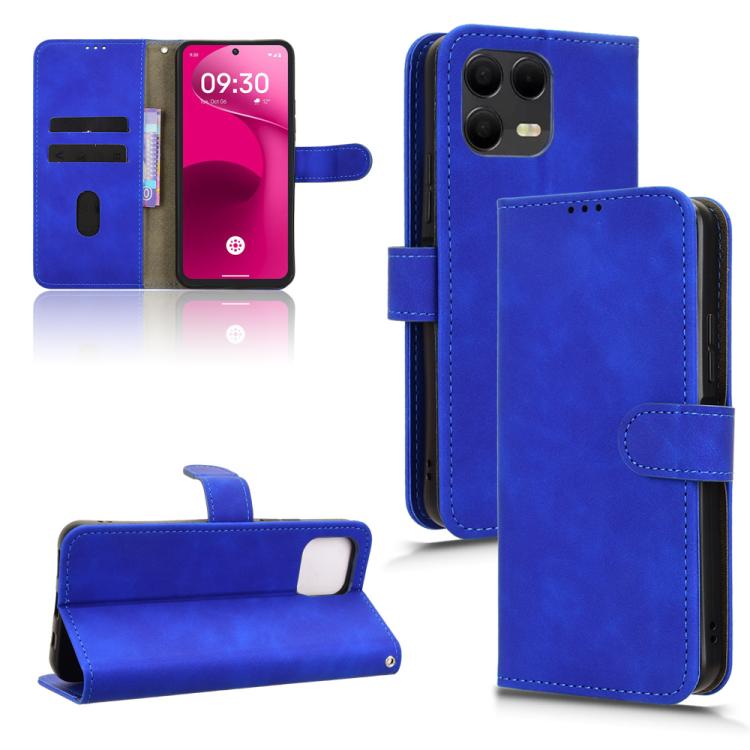 Peňaženkové puzdro Solid modré – T Phone 3 Pro | Lacné Kryty Lacné Kryty | Peňaženkové puzdro Solid modré – T Phone 3 Pro | Lacné Kryty