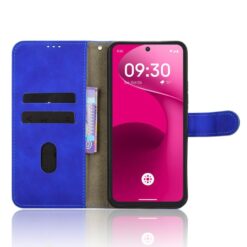 Peňaženkové puzdro Solid modré – T Phone 3 Pro | Lacné Kryty Lacné Kryty | Peňaženkové puzdro Solid modré – T Phone 3 Pro | Lacné Kryty